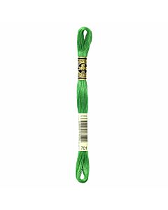 DMC Stranded Cotton Thread Green - 8 Metres