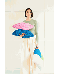 Stylecraft Squeeze Me DK Cushions 10085 Knitting Pattern PDF  