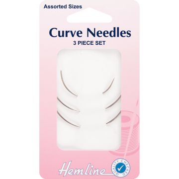 Hemline Curved Needles Set  Assorted Sizes