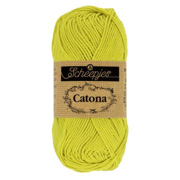 Scheepjes Catona 4ply 245 Green Yellow 50g