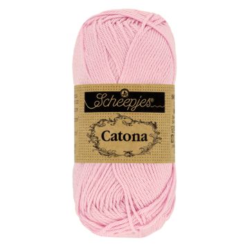 Scheepjes Catona 4ply 246 Icy Pink 25g