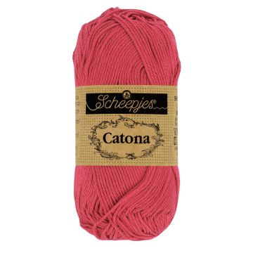 Scheepjes Catona 4ply 258 Rosewood 50g