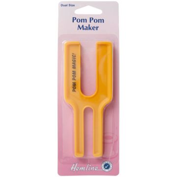 Hemline Pom Pom Maker Dual Size  