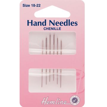 Hemline Chenille Embroidery Needles  18 to 22