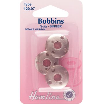 Hemline Metal Bobbin Singer/Class 66k  