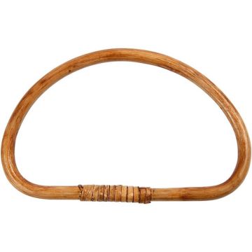 Bamboo Bag Handle Natural W20cmxL13cm