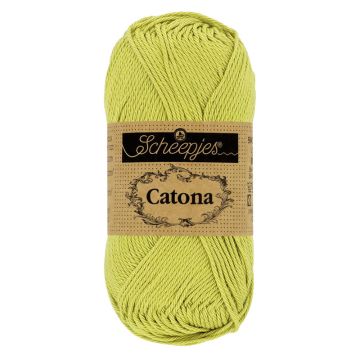 Scheepjes Catona 4ply 512 Lime 50g