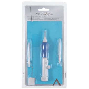 Millward Interchangeable Punch Needle  1.3mm 1.6mm 2.2mm