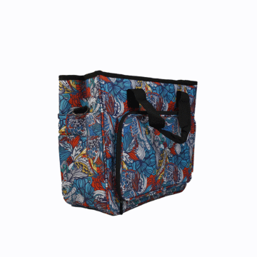 Yarn Tote Storage Bag Large Blue 