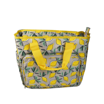 Yarn Storage Bag Yellow 38 x 18 x 32cm