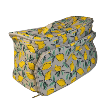 Yarn Storage Bag Yellow 40 x 25 x 22cm