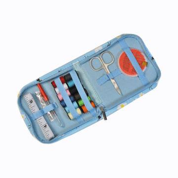 Sewing Kit Accessories Blue 13.2 x 2 x 12