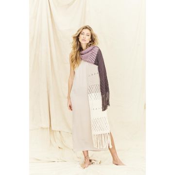 Stylecraft Naturals Organic Cotton DK Shawls Pattern 9836 One Size