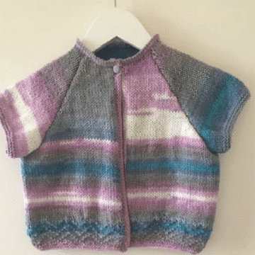 Swing Cardigan CY1534 Cygnet Colour Rush DK Knitting Pattern Kit