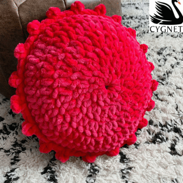 Cygnet Scrumpalicious CY1299 Scrumpa Cushion Crochet Kit