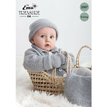 Emu Treasure DK Baby Set 2007 Knitting Pattern  Various