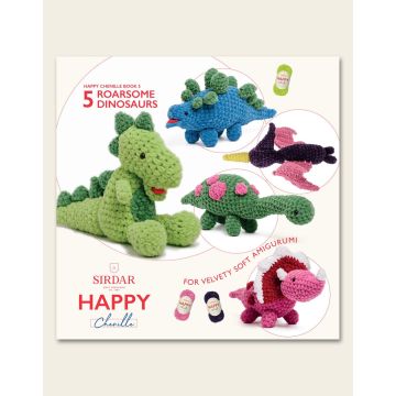 Happy Chenille Dinosaurs  