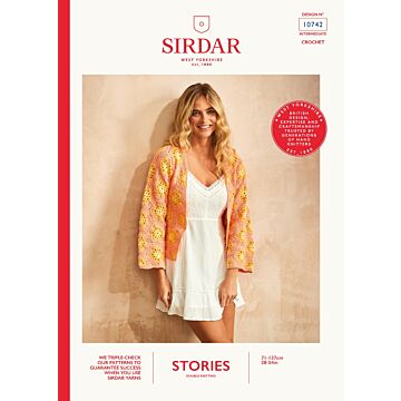 Sirdar Stories DK Daydream Cardigan 10742 Crochet Pattern Download
