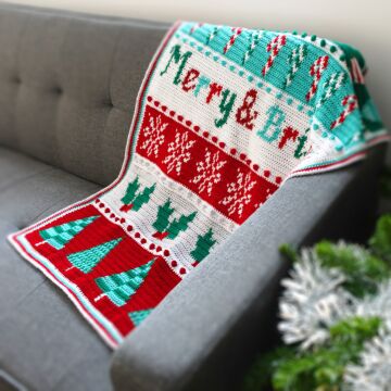 The Official 2022 WoolBox Christmas Crochet Along Cygnet DK Kit Yarn&Pattern Traditional 