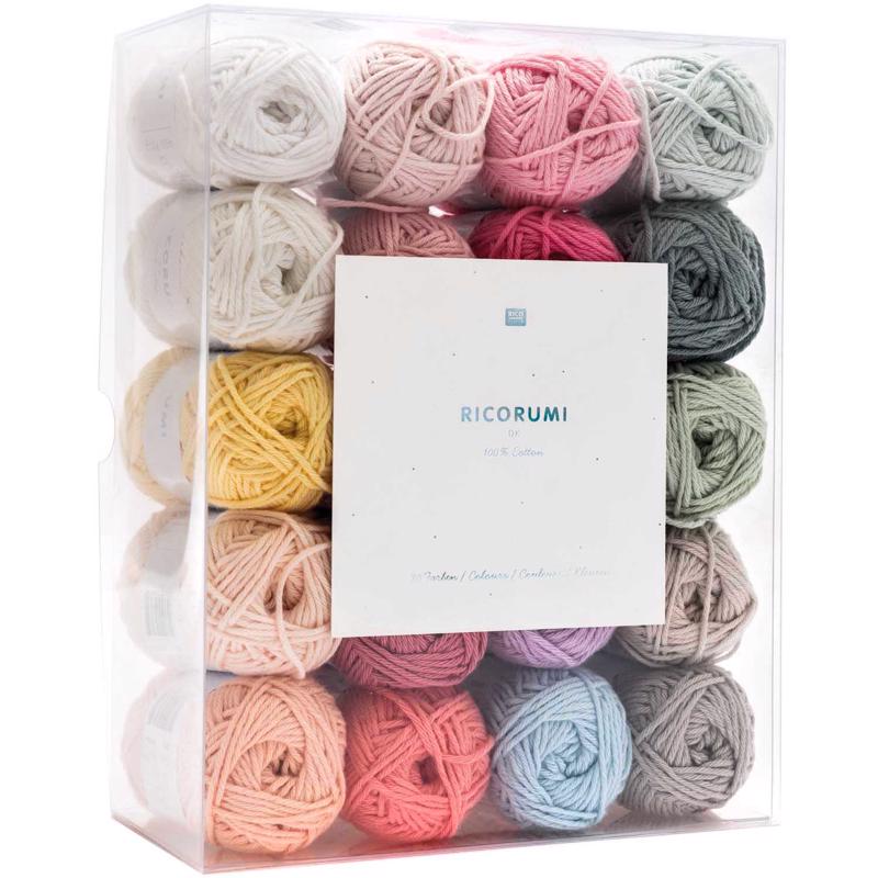 Image of Ricorumi DK 20 Piece Yarn Colour Pack