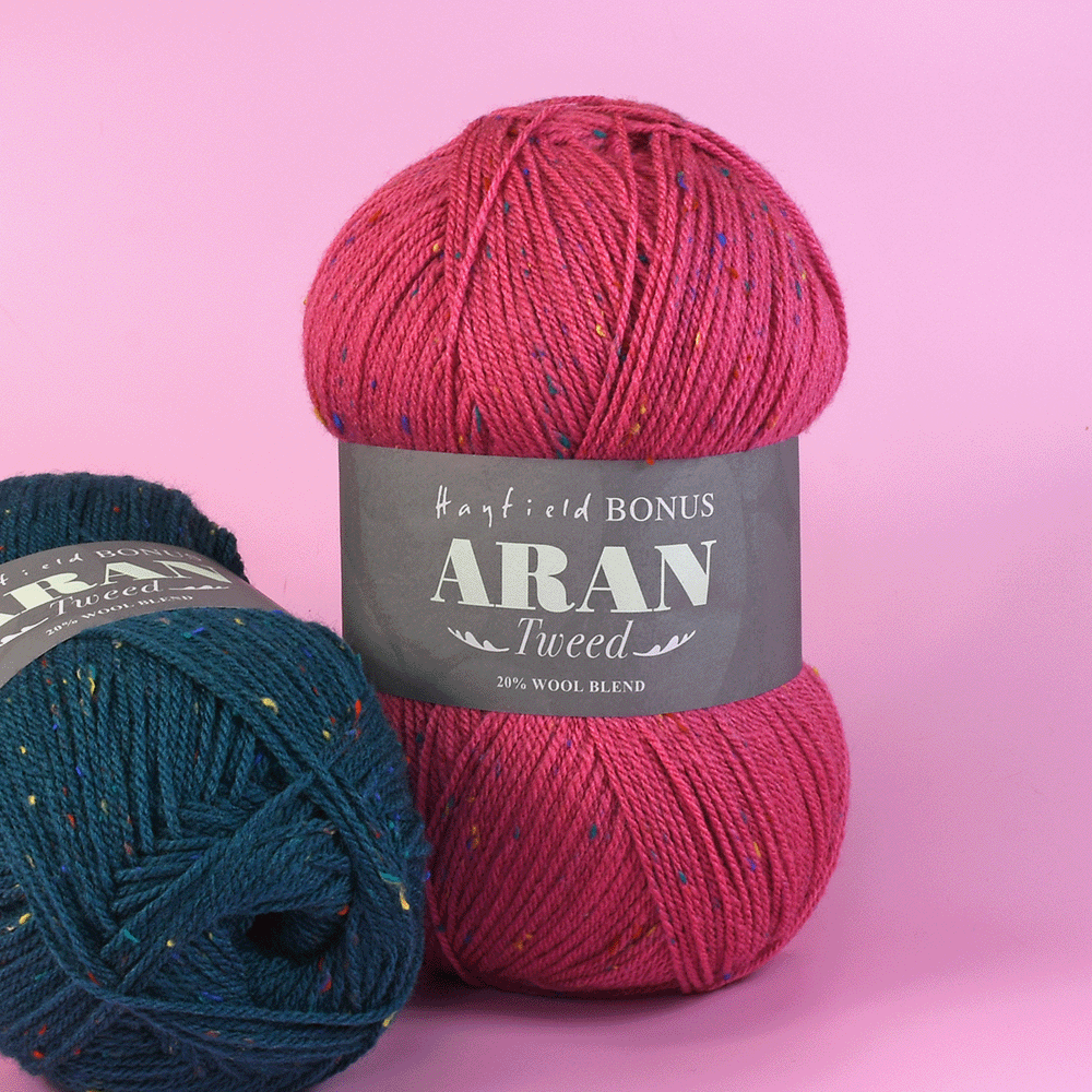 Image of Hayfield Bonus Aran Tweed with Wool