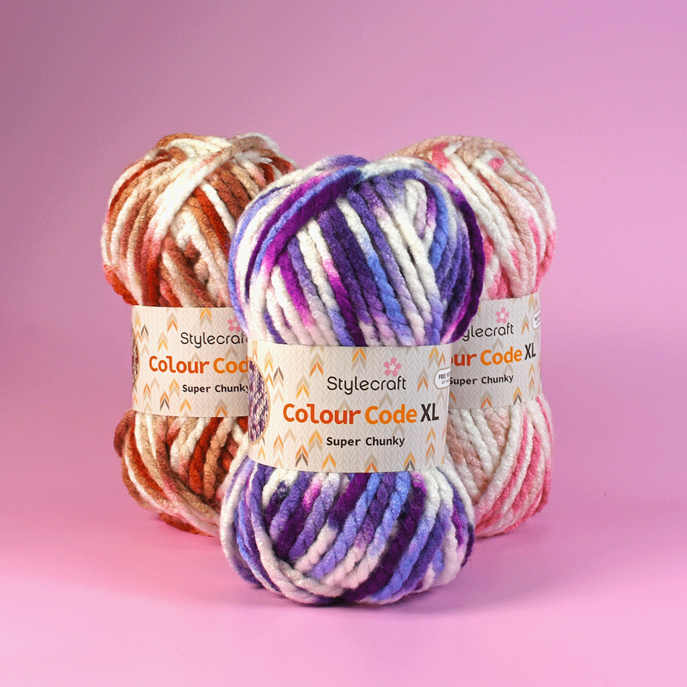 Image of Stylecraft Colour Code XL Super Chunky